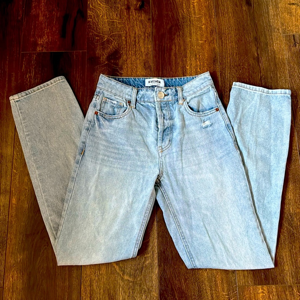 RSQ high rise straight leg jeans